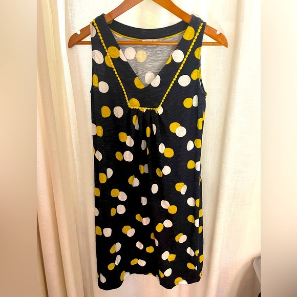 Boden Sleeveless Cotton Dress Navy - Picture 1 of 6